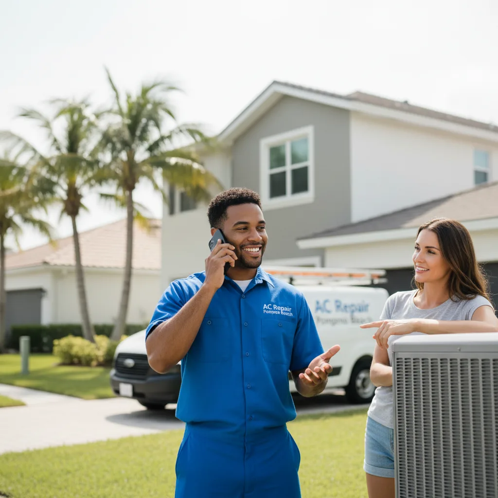 AC Repair Pompano Beach customer support in Grambling